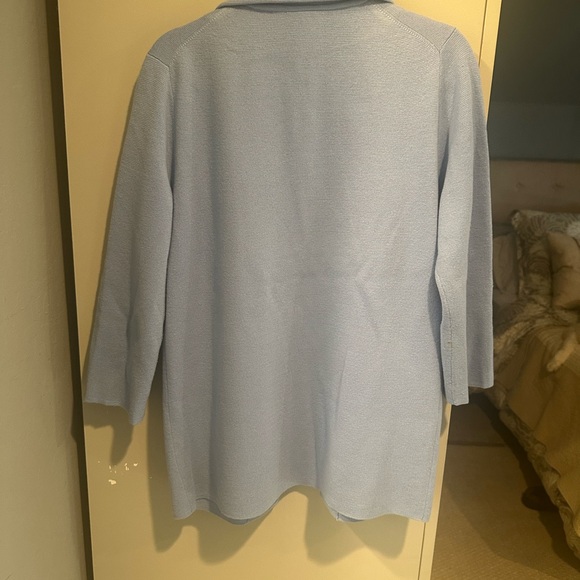 J. Crew Sophie Sweater Blazer Light Blue Size Small - Picture 6 of 9
